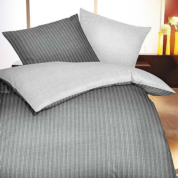 TRAUMSCHLAF Bettwäsche Zeitlos Winterstone, Biber, 3 günstig online kaufen