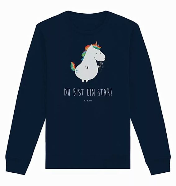 Mr. & Mrs. Panda Longpullover Einhorn Sänger Größe L - French Navy - Gesche günstig online kaufen