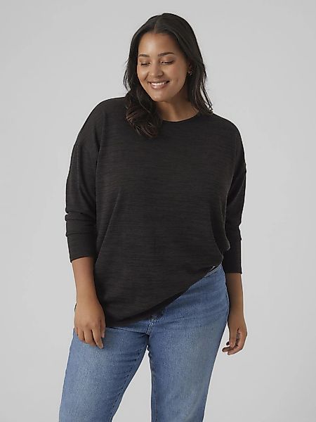 Vero Moda Curve Langarmshirt "VMCKATIE LS LONG TOP JRS NOOS CUR" günstig online kaufen