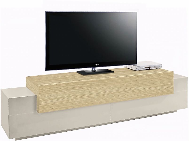 Home affaire Lowboard "Coro,Lowboard,TV-Kommode,TV-Möbel,TV-Bank" mit 3 Kla günstig online kaufen