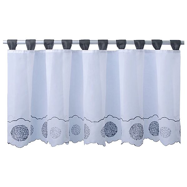 Arsvita Vorhang, Schlaufen, transparent, Voile, Bistrogardine günstig online kaufen