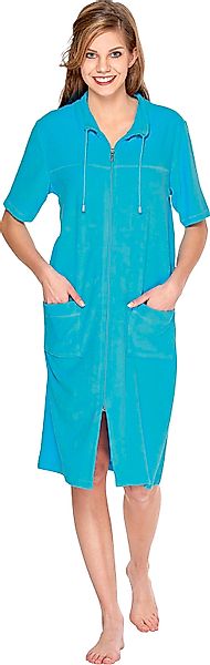 Wewo fashion Damenbademantel "033" 1 Stk. tlg., Kragen mit Kordel günstig online kaufen