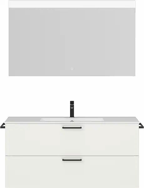 nobilia® Badmöbel-Set »Tolvina« vormontiert, mit Soft-Close, 2 Stk. tlg. günstig online kaufen
