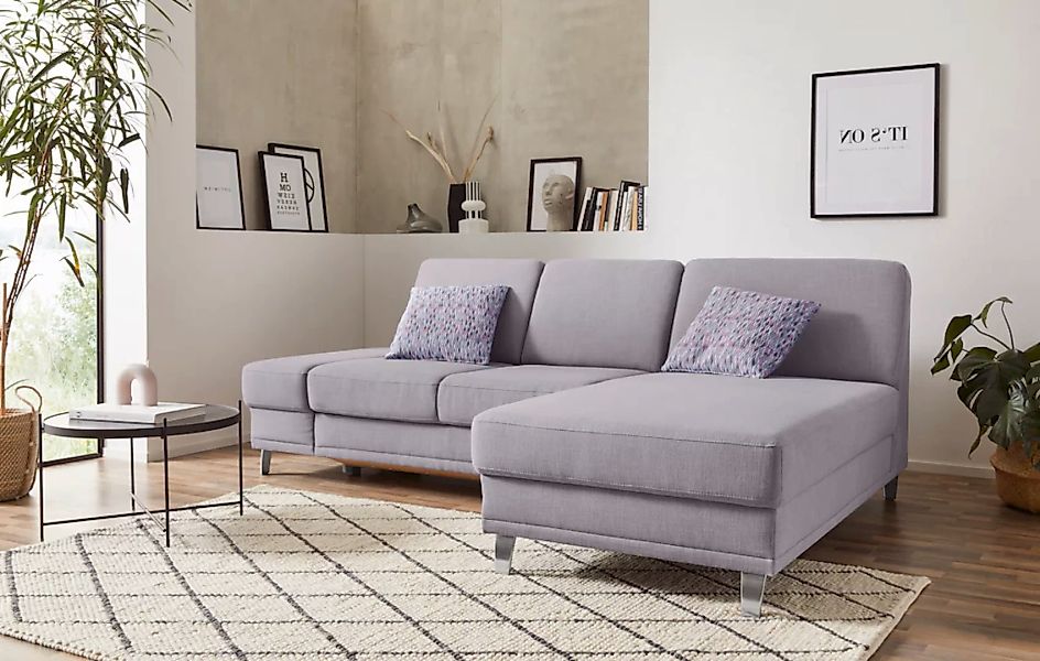 sit&more Ecksofa "Clio L-Form", wahlweise mit Bettfunktion oder Vorziehsitz günstig online kaufen