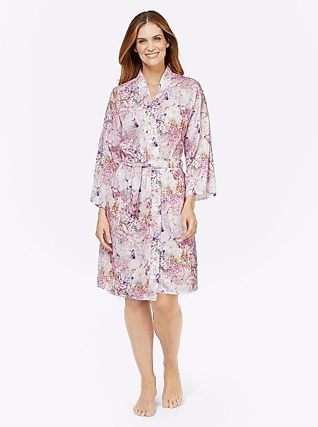 Witt Morgenmantel Morgenmantel, Polyester, Bindeband, Satin günstig online kaufen