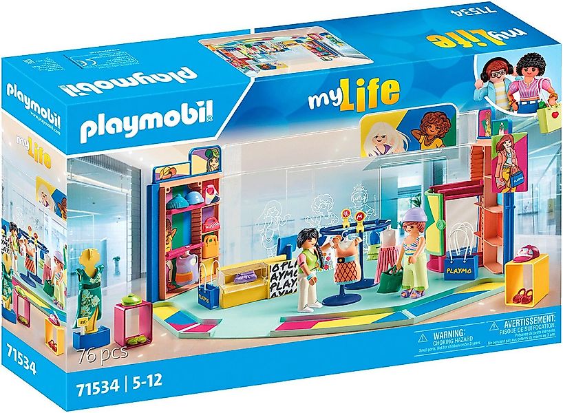 Playmobil® Fashion Store (71534), My Life Konstruktions-Spielset, (76 St), günstig online kaufen