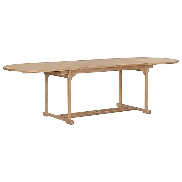 vidaXL Gartentisch, Ausziehbarer Gartentisch 180-280x100x75 cm günstig online kaufen