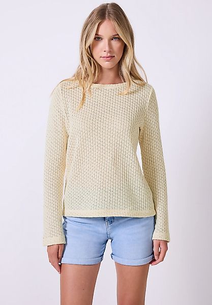 STREET ONE STUDIO Langarmshirt, aus Baumwolle mit Stretchante günstig online kaufen