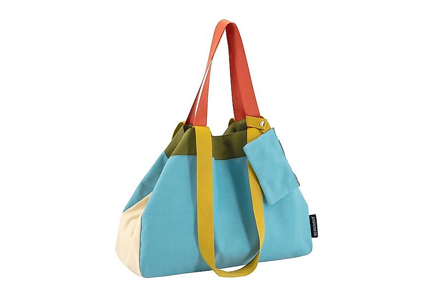 Remember Einkaufsshopper, Remember CANVAS Tasche Shoppingtasche blau günstig online kaufen