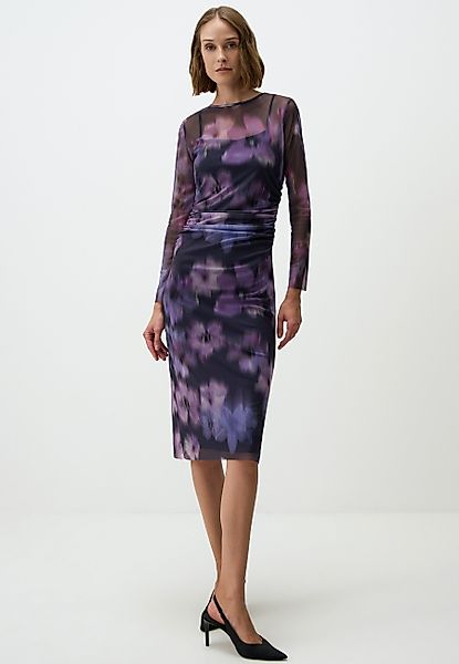 Jimmy Key Minikleid Lila Blumen Mesh günstig online kaufen