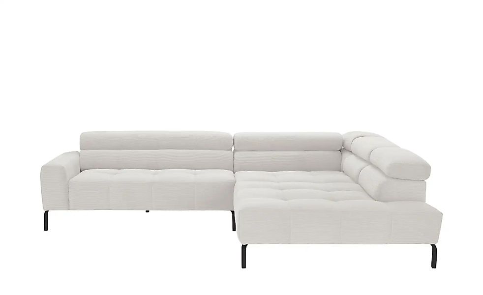 Max Schelling Ecksofa verstellbare Kopfteile MS Verve ¦ grau ¦ Maße (cm): B günstig online kaufen
