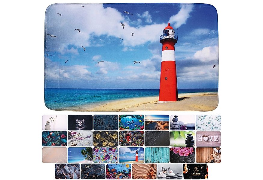 Sanilo Badematte mit Motiv, viele schöne Badteppiche zur Auswahl, rutschhem günstig online kaufen