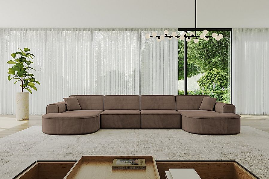 ALTDECOR Wohnlandschaft MARI-U2, Sofa Praktische Bequeme Funktionsecke Couc günstig online kaufen