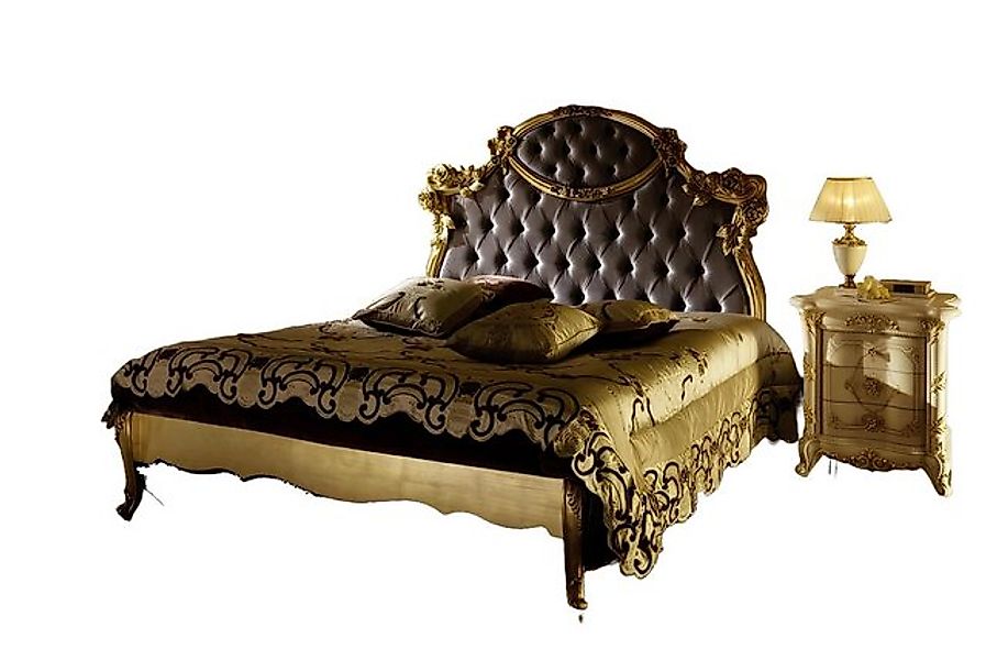 JVmoebel Bett Klassisches Betten Chesterfield Schlafzimmer Hotel Barock Möb günstig online kaufen
