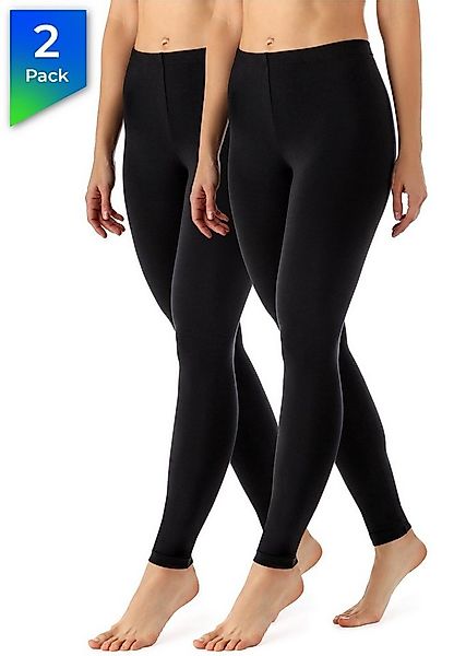 Merry Style Leggings Damen Viskose Hose mit weitem Bein MS10-143 (2-tlg) el günstig online kaufen