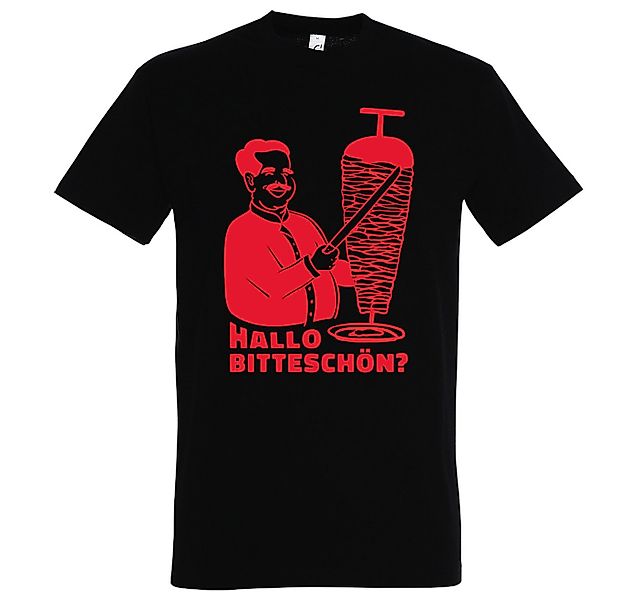 Youth Designz T-Shirt Döner Hallo Bitteschön? Herren Shirt mit lustigem Fro günstig online kaufen