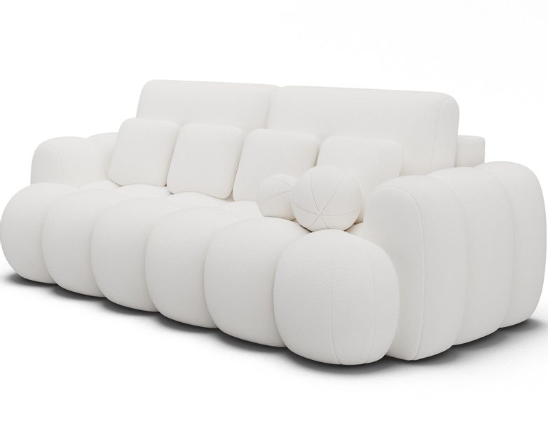 yourhouse24 3-Sitzer Sofa Cotonn mit Schlaffunktion günstig online kaufen