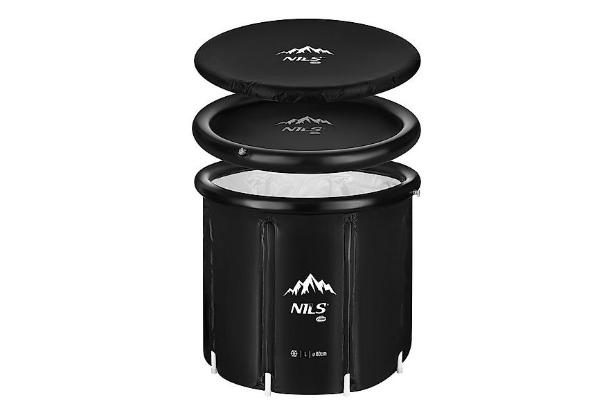 NILS CAMP Rundpool Eistonne Eisbad Badefass Eisbecken 80cm oder 100cm (Eisb günstig online kaufen