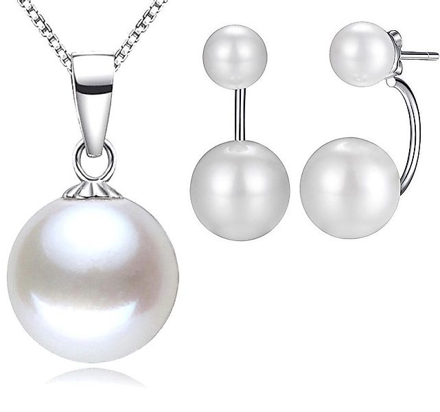 Kim Johanson Schmuckset Perle (3-tlg), 925 günstig online kaufen