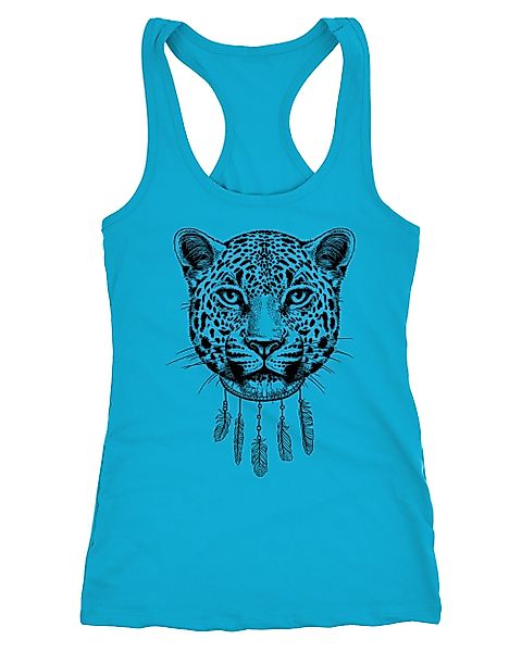 Neverless Tanktop Damen Tank-Top Boho Leopard günstig online kaufen