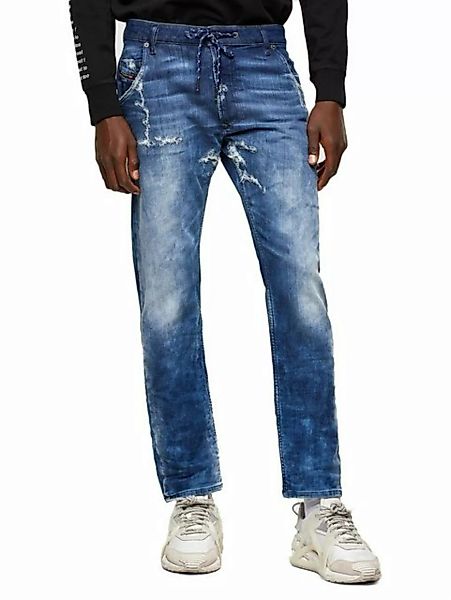 Diesel Tapered-fit-Jeans Knöchellange Destroyed JoggJeans - Krooley 009RU - günstig online kaufen