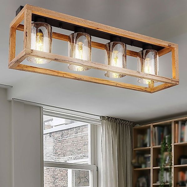 GLOBO LIGHTING Deckenleuchte, Leuchtmittel nicht inklusive, günstig online kaufen