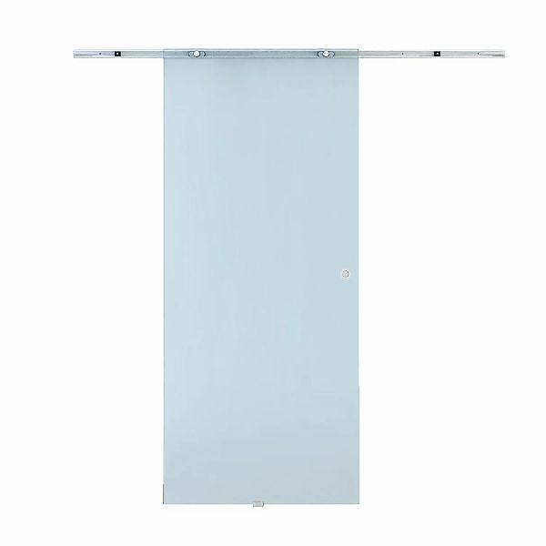 HOMCOM Glasschiebetür Schiebetür  Glastür, Mattglas, 775/900/1025x2050 mm günstig online kaufen