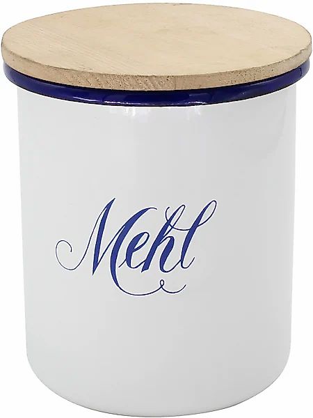 Krüger Vorratsdose "Husum "Mehl"" 1 Stk. tlg. mit Holzdeckel günstig online kaufen