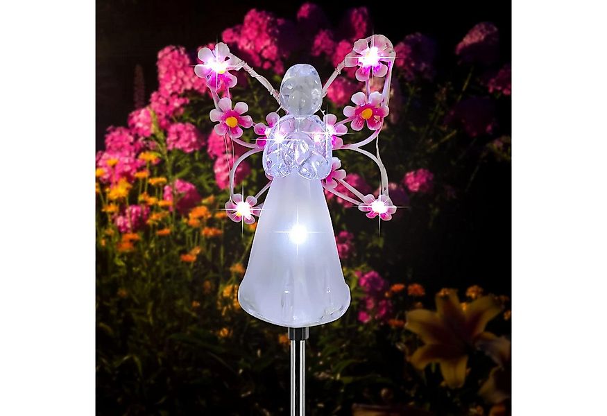 PRIISF Gartenleuchte LED Solarlampen Solar Gartenlichter Dekofigur Lichterk günstig online kaufen