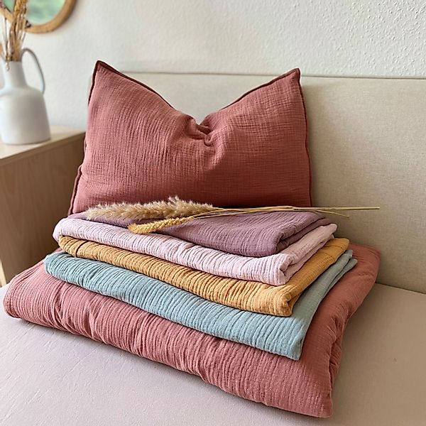 LittleANTunique Bettwäsche Bettwäsche I Bettbezug Musselin günstig online kaufen