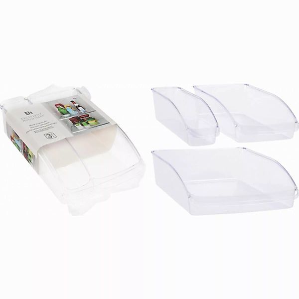 Kühlschrankboxen Aufbewahrungsbox für Kühlschrank Set 3-teilig günstig online kaufen