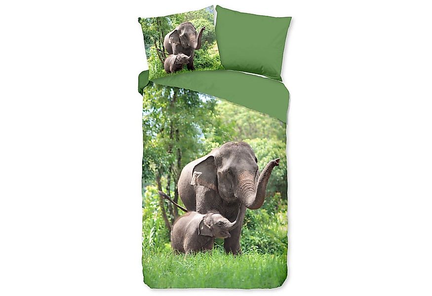 ESPiCO Bettwäsche Elefanten Trendy Bedding, Renforcé, 2 teilig, Elefant, El günstig online kaufen