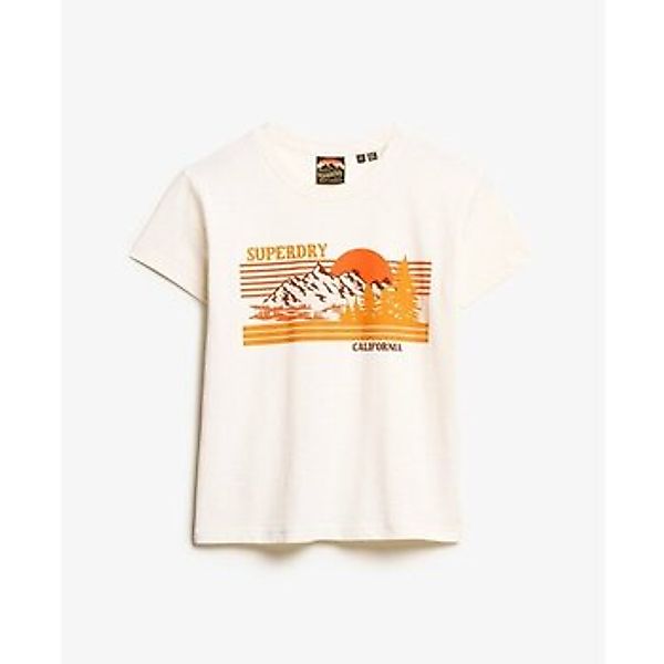 Superdry  T-Shirt T-shirt ajusté à rayures femme  Outdoor günstig online kaufen