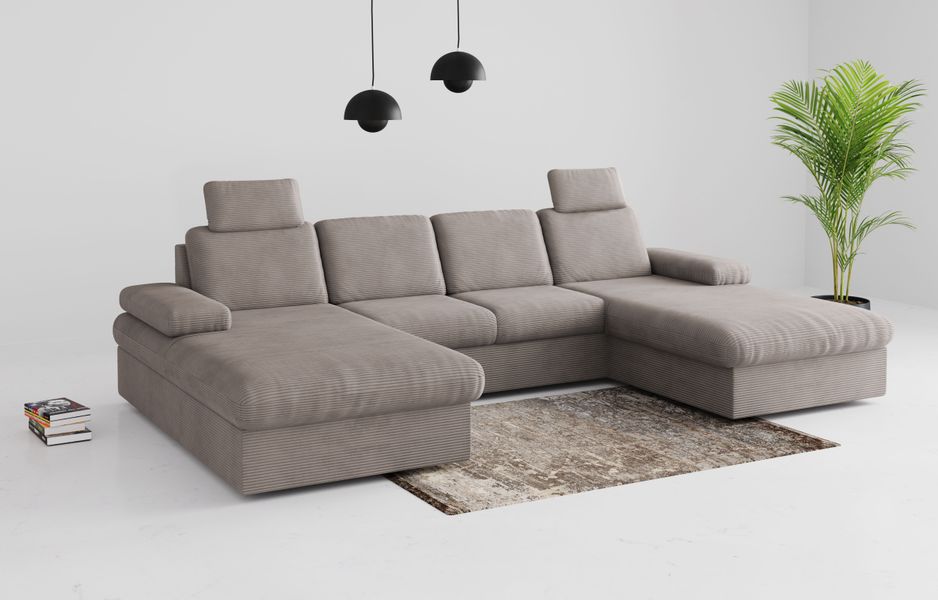 sit&more Wohnlandschaft Moreno U-Form, B: 309 günstig online kaufen