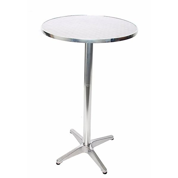 Chefgastro Alu-Stehtisch + Bistrotisch HxBxT 110x60x60 cm Ø 60cm Basismodel günstig online kaufen