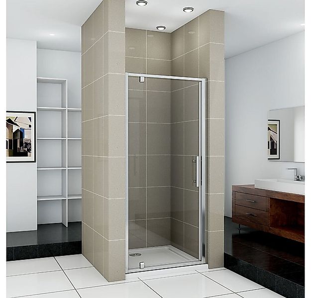 duschspa Dusch-Drehtür 70-100cm Nischentür Drehtür Glastür Duschabtrennung günstig online kaufen