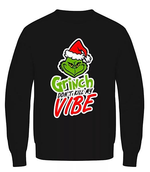 Grinch Don´t Kill My Vibe · Männer Pullover günstig online kaufen
