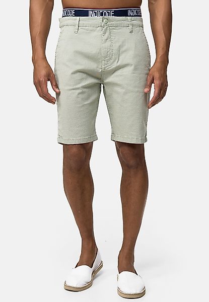 Indicode Chinoshorts Luis aus elastischer Baumwoll-Qualität günstig online kaufen