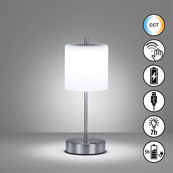 easy! BY FHL LED Tischleuchte »Riva«, 1 flammig, Leuchtmittel LED-Modul   L günstig online kaufen