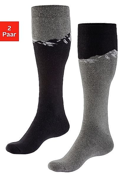 H.I.S Skistrümpfe Packung, 2 Stk. tlg. für Ski und Outdoor-Aktivitäten günstig online kaufen