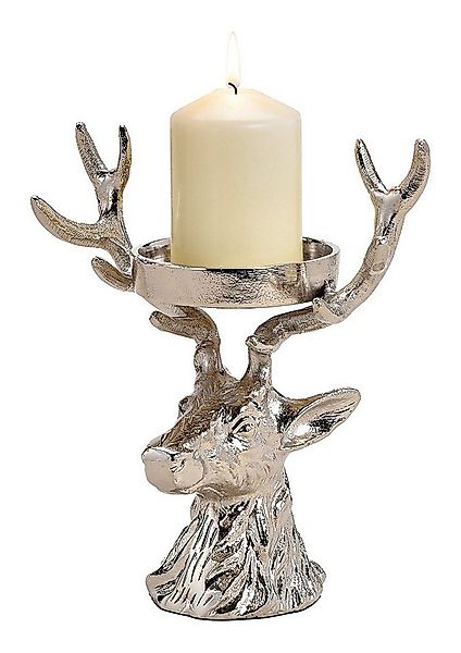 G.Wurm GmbH Standkerzenhalter Hirschkopf mit Kerzenhalter, Kerzenständer, D günstig online kaufen