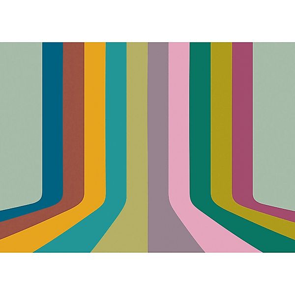 Komar Vliestapete Modern 350 cm x 250 cm Bunt günstig online kaufen