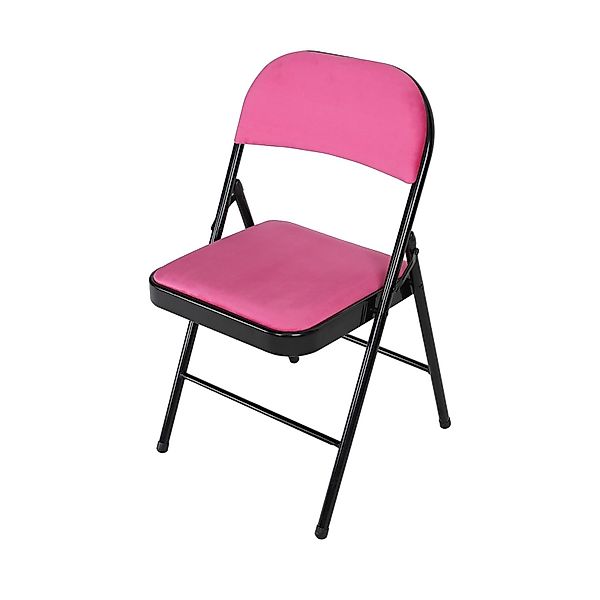 HTI-Living Stuhl Klappstuhl Velvet Gestell Schwarz günstig online kaufen
