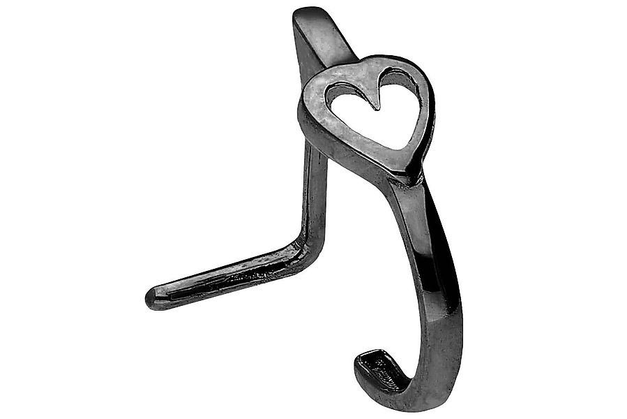 PIERCINGLINE Nasenpiercing Chirurgenstahl Nasenstecker HERZ (Nasenstecker, günstig online kaufen