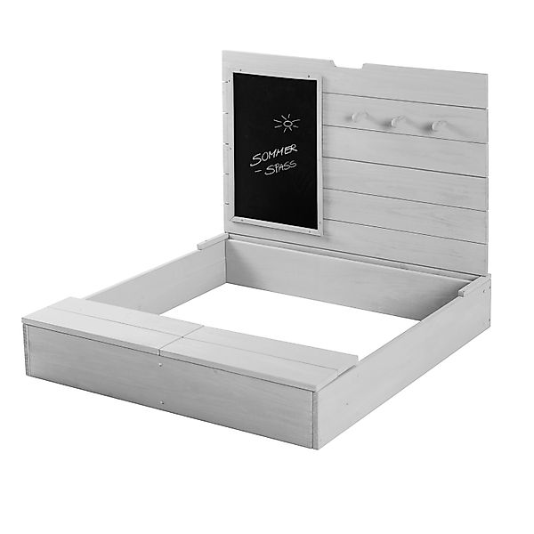 roba® Sandkasten mit Deckel, Sandkiste aufklappbar günstig online kaufen