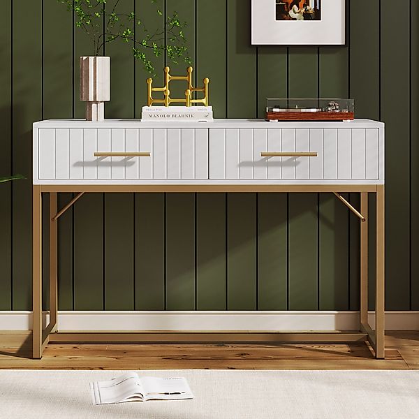 Flieks Schminktisch, Sideboard mit 2 Schubladen günstig online kaufen