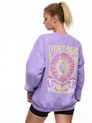 Worldclassca Sweatshirt Worldclassca Oversized Sweatshirt VINTAGE günstig online kaufen