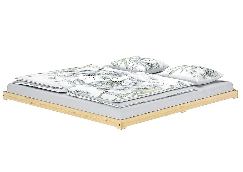 ERST-HOLZ Bett Futonbett Bodenbett Niedriges Ehebett günstig online kaufen