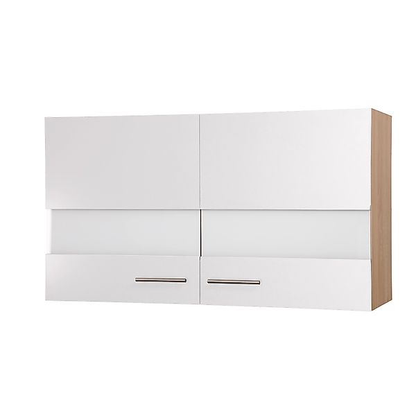 Respekta Küchen-Oberschrank Merle 100 cm Weiß günstig online kaufen