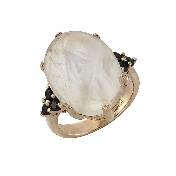 Zeeme Fingerring 925/- Sterling Silber Mondstein günstig online kaufen